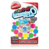 Screaming O Plus Vibrating Erection Ring Blue Disposable Cock Rings Vibrating